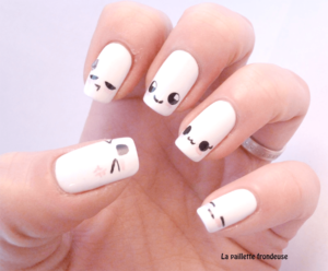 Kaomoji Nail Art