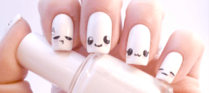 Kaomoji Nail Art