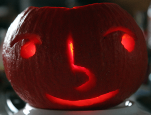 Japanese Emoticon Pumpkin Carving Contest Results!