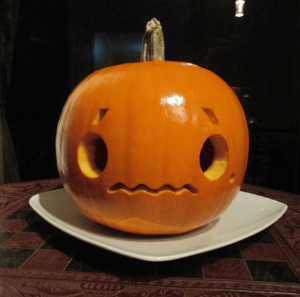 Japanese Emoticon Pumpkin Carving Contest Results!