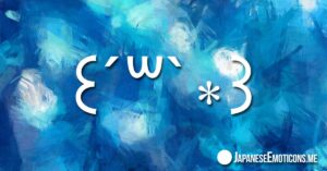 Cloud Japanese Emoticons