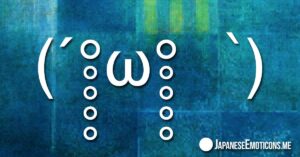 Crying Japanese Emoticons