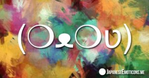 Dog Japanese Emoticons