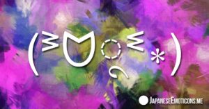 Laughing Japanese Emoticons