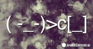 Sleeping Japanese Emoticons