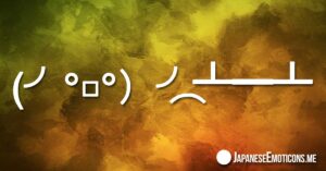 Table Flipping Japanese Emoticons
