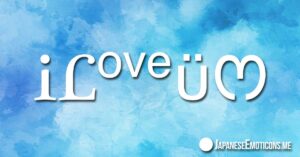 Japanese Emoticons with Words