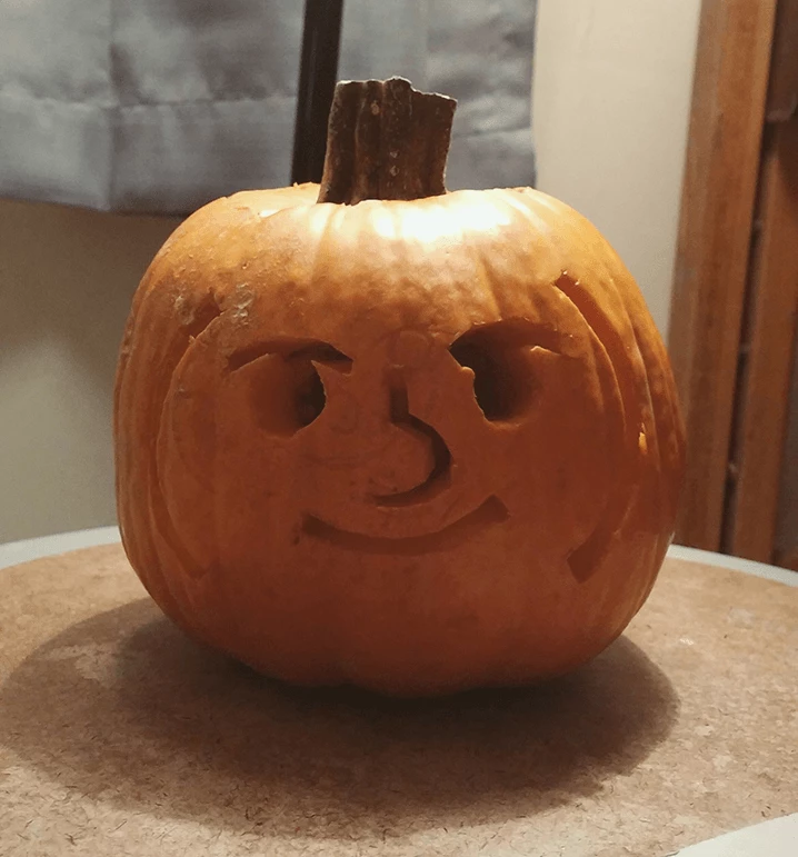 Japanese Emoticon Pumpkin