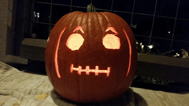 Japanese Emoticon Pumpkin