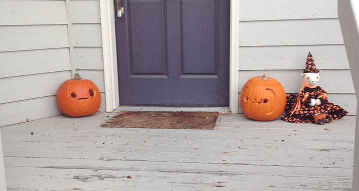 Japanese Emoticon Pumpkin
