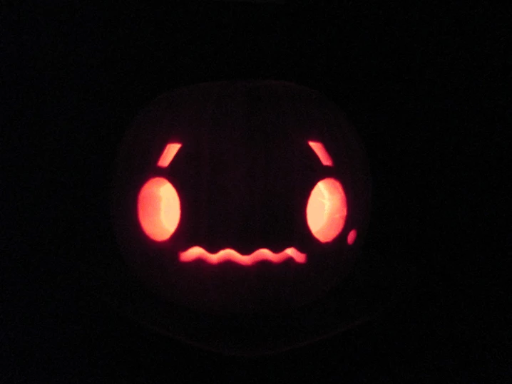 Japanese Emoticon Pumpkin